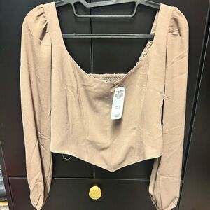 Abercrombie & Fitch - Tan Women's Top